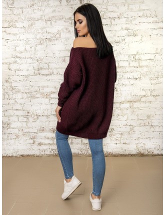 Платье 50293 (цвет Бордовый)