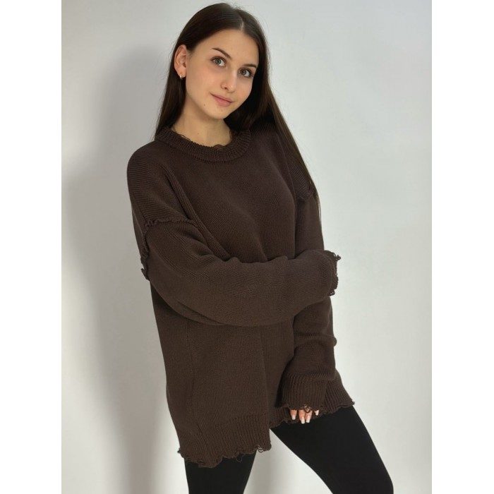 свитер 123 шоколадный