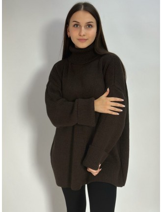 Свитер 482 шоколадный