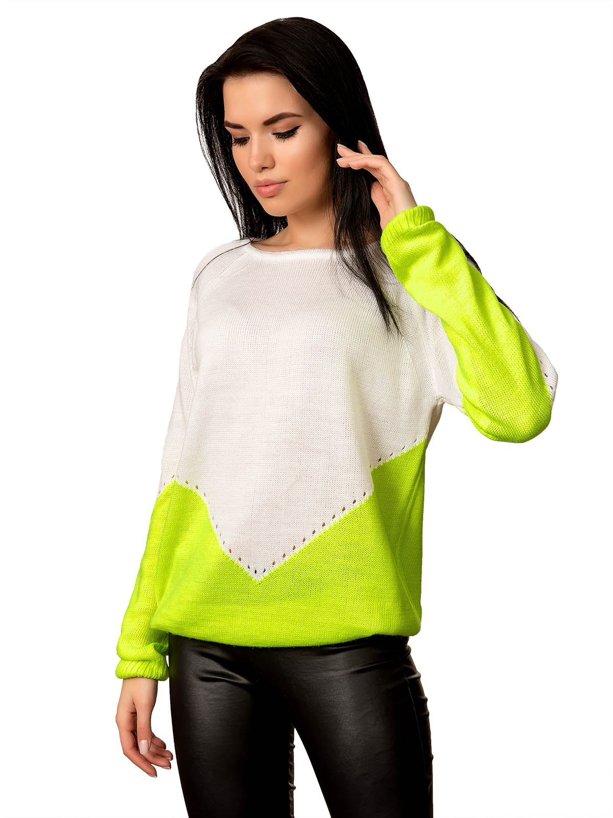 Джемпер 70518 (цвет Лимонный)