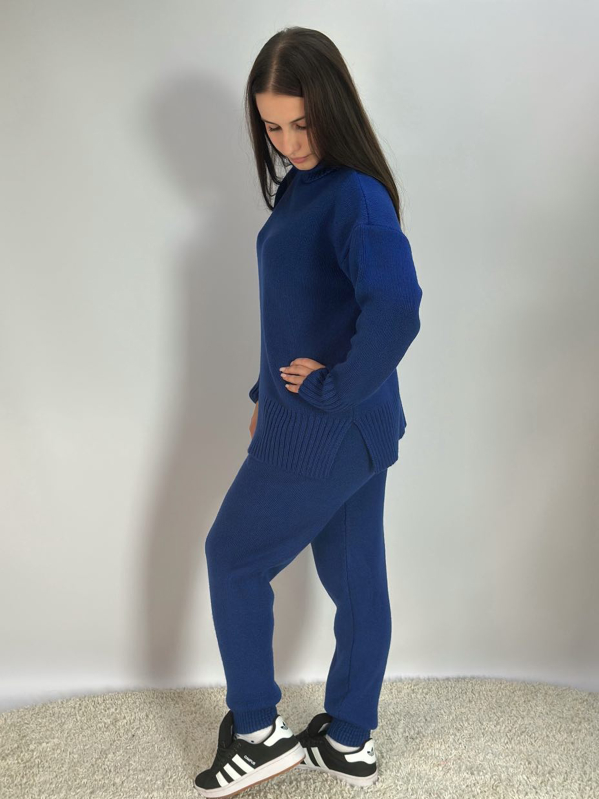 Костюм 70427 колір денім