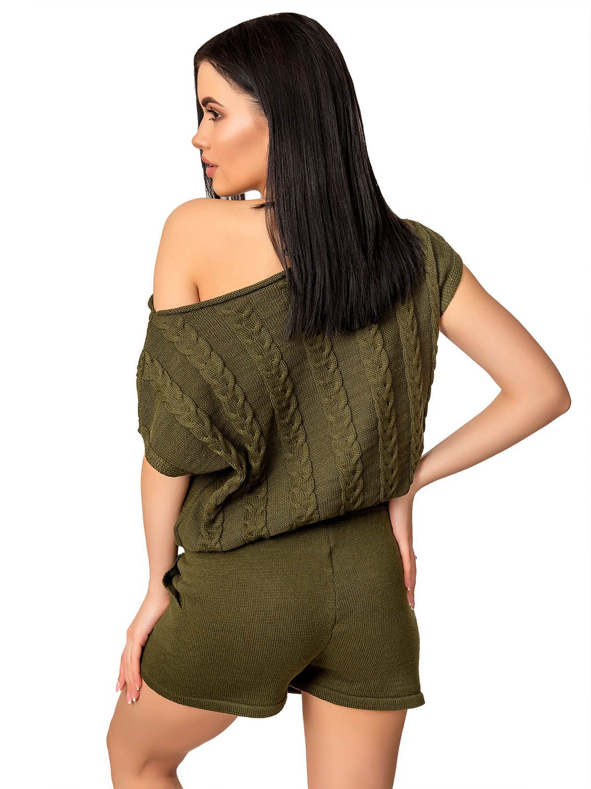 Костюм70449(цвет Хаки)состав:Хлопок