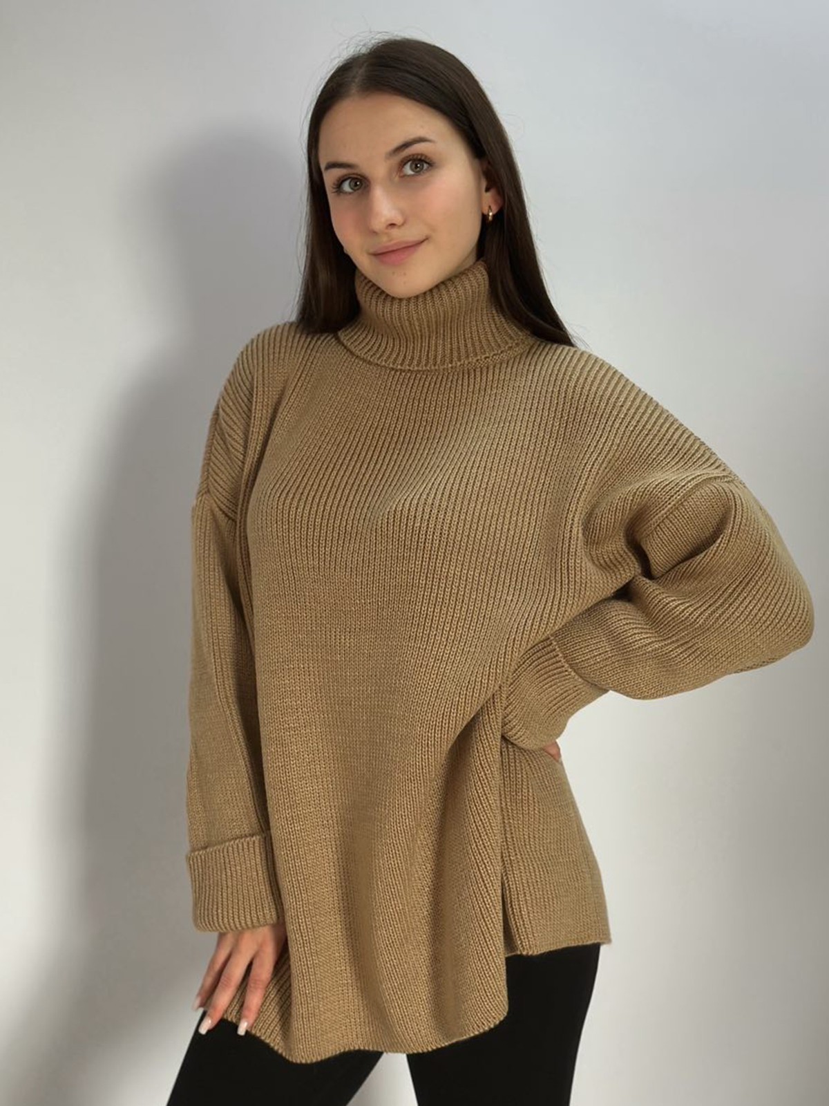 Свитер 482 карамельный